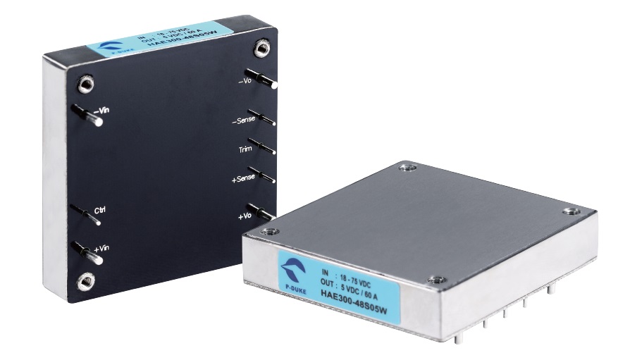 New P-DUKE HAE300W series DC/DC converters